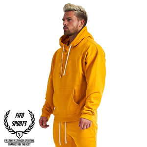 500 Gsm sweat à capuche bouffée impression poids lourd Boxy hommes Double couche surdimensionné 400gsm luxe pull coton recadrée sweats à capuche personnalisés - Product Image 1