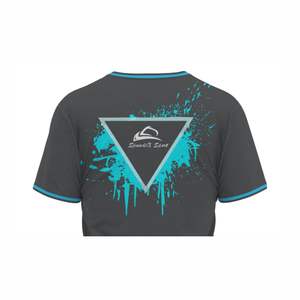 Camiseta de entrenamiento de camiseta de Hurling duradera personalizada, uniforme de equipo, ropa deportiva con logotipo impreso y protección solar de manga corta - Product Image 6