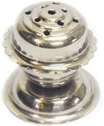 Nickel-Finished Round Metal Incense Stick Holder Elegant Aromatherapy Diffuser - Product Image 5