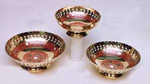 Bol à fruits à motif en relief, best-seller, style classique, pour centre de table - Product Image 4