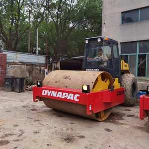 Compacteur à pneus Dynapac CA25D CA30D d'occasion, moteur diesel, pompe d'origine, rouleau compresseur monocylindre, modèle 2018, 12000 kg - Product Image 2