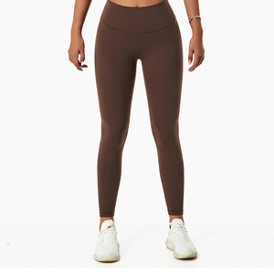 Leggings de sport pour femmes en promotion – Confortables, taille mi-haute, en tissu tricoté respirant, légers, séchage rapide, élégants pour l'été et les entraînements - Product Image 2