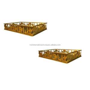 ถาดเสิร์ฟอาหาร2023รอมฎอนสองชั้นพร้อมขายึดถาดแปดเหลี่ยม - Product Image 5