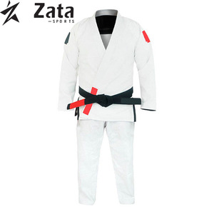 Elite Jiu Jitsu Gi Sets ultra Lightweight Tear Resistant Breathable Polyester/Cotton <b>for</b> BJJ Pros <b>Beginners</b>. OEM/custom logo - Product Image 1