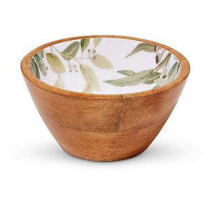 <b>Cheap</b> Price Handmade Enamel Decorative Wooden Salad Bowl With Server <b>Set</b> Customizable for Multipurpose Use - Product Image 6