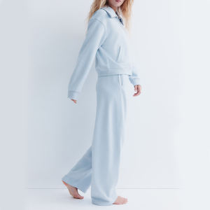 Survêtements pour femmes de haute qualité, logo personnalisé, épaules tombantes, survêtement pour femmes, sweat-shirt pour femmes / Survêtement pour femmes à prix avantageux 2026 - Product Image 2