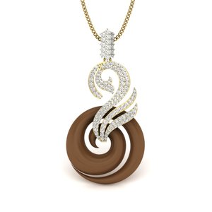 Ishi จี้เพชร18K ภูมิใจปลูกในห้องแล็บ - Product Image 1