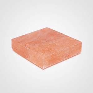 Bloc de sel de l'Himalaya naturel multifonctionnel, carrelage carré, tous les côtés coupés et polis, 8 x 8 x 1 pouces, pour sauna, salle de massage, mur - Product Image 6