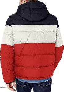 <b>Top</b> Jacket With Gradient Color Ski Jacket for <b>Men</b> Hooded Warm Puffer Jackets Weather Resistant Windproof Outwear - Product Image 2