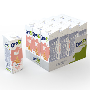 OraSi Bevande Vegetali all'Avena Senza Zuccheri Aggiunti 1 Litro 12 Unità - 100% Made in Italy per Confezionamento e Distribuzione - Product Image 2