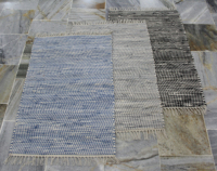 Neueste 2026 Indische Handweberei 100% Baumwolle Chindi Rag Rugs Beidseitig nutzbar Cut-Shuttle Modern Skandinavisch Waschbar Gewebt Handgefertigt