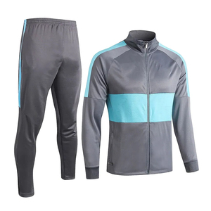 Traje de Entrenamiento de Fútbol con Diseño Nuevo a Precios de Mayoreo, Estampado o Liso, 100% Poliéster, Transpirable, de Secado Rápido, Corte Ajustado, Ropa Deportiva Unisex - Product Image 2