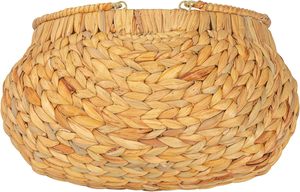 Juego de cestas de flores tejidas a mano de jacinto de agua de la mejor calidad, cestas de flores naturales, cestas de mimbre para bodas, contenedores de almacenamiento - Product Image 5