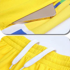 Poliéster negro secado rápido transpirable baloncesto Jersey con números baloncesto uniforme hecho a medida de alta calidad hombres uniforme - Product Image 6