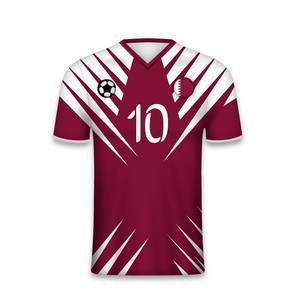 Maillot de football sportif à prix avantageux, maillots de football personnalisés, logo individuel personnalisé, maillot de football de club, impression par sublimation pour hommes - Product Image 1