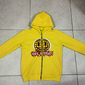 Ventes en gros de sweats à capuche unisexes de haute qualité, écologiques, avec logo brodé personnalisé, 430 GSM, sweats à capuche avec fermeture éclair pour la saison hivernale 2026 - Product Image 4