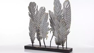 Decorative Metal <b>Feather</b> Design Table <b>Top</b> For Wedding Party Christmas Usage From India in Best Price - Product Image 6