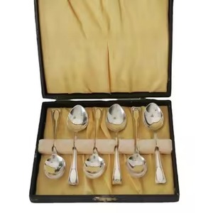 Cuchara de café de acero inoxidable con el mejor diseño, juego de cubiertos, tenedores y cucharas para eventos de boda, juego de cubiertos con calidad superior - Product Image 2