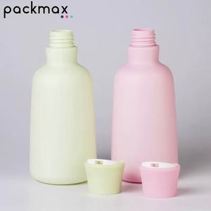 Botella de plástico HDPE 300 de 24/410 ml con tapa dispensadora, champú, embalaje para el cuidado del cuerpo - Product Image 1