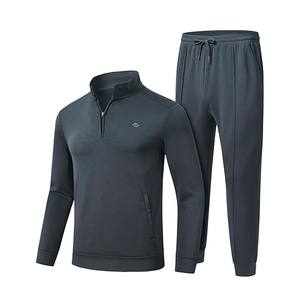 <b>Men's</b> Sports Suit Autumn and Winter Sports Hoodie + Jogging Pants 2 <b>Sets</b> Fashion <b>Men's</b> Fitness Outdoor Casual Sportswear - Product Image 4