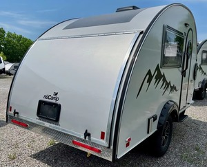 Caravana Ligera Plegable Tipo Lágrima, Mini Caravana Móvil para 4 Personas, Remolque de Viaje Moderno e Impermeable - Product Image 2