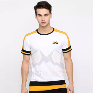 เสื้อยืดผู้ชายมาใหม่ สีพื้น ลายพิมพ์โดดเด่น ระบายอากาศได้ดี น้ำหนักเบา แห้งเร็ว ผ้าฝ้ายใยไผ่ - Product Image 2