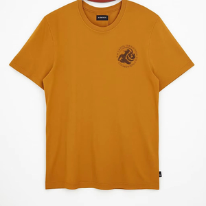 T-shirt uni en polyester et coton respirant pour hommes grande taille vêtements sérigraphiés numériquement articles en stock en provenance du Bangladesh - Product Image 1