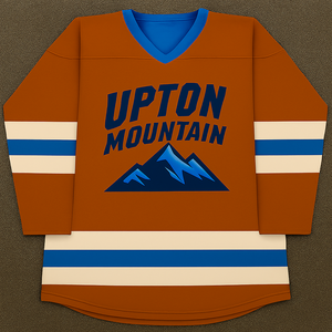 Jersey de Hockey sobre Hielo Personalizado, Diseño de Logotipo de Equipo Profesional, Rayas Multicolores, Cuello en V, Transpirable, Ropa Deportiva de Alto Rendimiento para Entrenamiento - Product Image 2