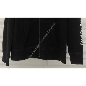 Sweat-shirts à capuche pour hommes en Spandex/Coton, personnalisables, doublés, anti-plis, respirants, tissés, couleur unie, coupe classique, décontractés, hiver - Product Image 4