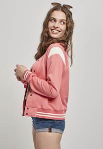 Meilleure vente rose pâle femmes médaillon collège fermeture éclair varsity veste Baseball veste pour femmes culture laine Letterman veste pour les femmes - Product Image 5