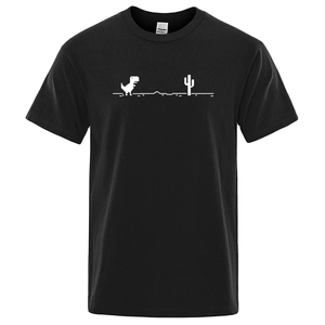 T-shirt d'été 100% coton unisexe à manches courtes anti-rides pour hommes, avec logo personnalisé, sérigraphie à motif solide sur le devant - Product Image 1