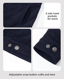 แจ็คเก็ตซอฟต์เชลล์กันลม OEM ปี 2024 คุณภาพสูง ระบายอากาศได้ดี แจ็คเก็ตสำหรับกิจกรรมกลางแจ้งแบบสั่งทำพิเศษ แจ็คเก็ตซอฟต์เชลล์ผู้ชายแบบมีซิป - Product Image 6