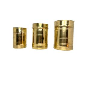 Traditional Brass Rice Grain <b>Measuring</b> <b>Cup</b> Custom <b>Baking</b> Brass <b>Measuring</b> <b>Cups</b> Wholesale Price - Product Image 3