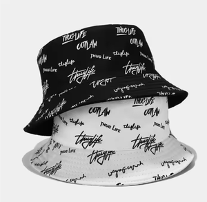 Chapeau seau réversible à usage quotidien pour les sports de plein air Logo brodé en 3D sur le devant Logo imprimé sur le dos - Product Image 2