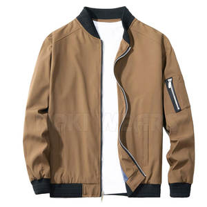 Dernier modèle de blouson bombardier en polyester pour hommes blouson bombardier imperméable vendu en gros pour hommes - Product Image 1
