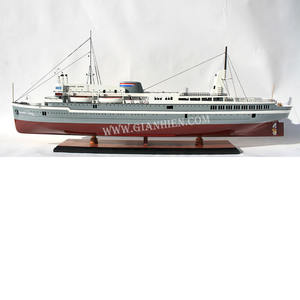 Gia Nhien Fabricant Conception personnalisée quantité minimale de commande bas S.S. BATEAU MODÈLE EN BOIS MILWAUKEE CLIPPER-MODÈLE DE BATEAU EN BOIS DE HAUTE QUALITÉ Fait à la main - Product Image 1