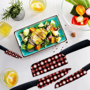 Couteau de chef artisanal, revêtement céramique, manche en plastique, passe au lave-vaisselle, pour la cuisine à domicile, vente en gros en usine, en stock - Product Image 3