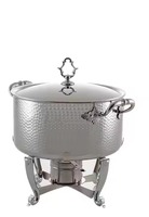 Réchaud en acier inoxydable dernier modèle pour fêtes, mariages, buffet traiteur, récipient pour réchauffer les aliments