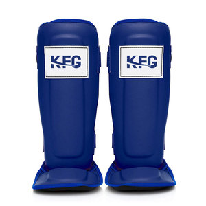 Nouvelle Arrivée : Protège-tibias d'entraînement pour Boxe et Kickboxing – Sangles Réglables, Légers, en Cuir PU, Protection Antidérapante pour les Arts Martiaux - Product Image 1