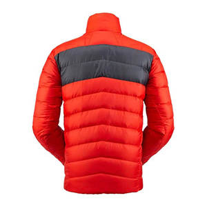 Veste bouffante élégante de couleur unie pour hommes, col montant, grande taille 5XL, vêtements d'extérieur pour l'automne et l'hiver - Product Image 4