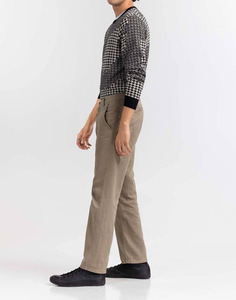 Pull à col roulé tendance pour hommes, manches longues, coupe ajustée, tricoté avec fonction anti-rétrécissement Hiver - Product Image 3