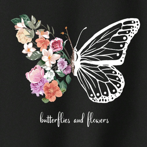 เสื้อมีฮู้ดปักลายผีเสื้อสำหรับผู้หญิง/เด็กผู้หญิงมีฮู้ดแบบยาวเทคนิคการซักกรด GSM สำหรับฤดูใบไม้ร่วงฤดูหนาว - Product Image 2