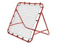 Rebondisseur pliable avec logo, angle réglable, entraîneur de frappe à angle variable, filet multi-sports pour l'entraînement de football