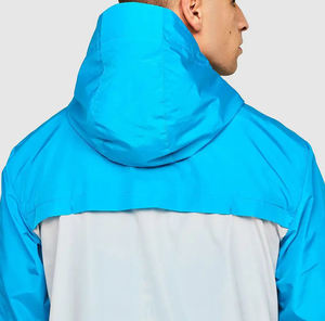 Dernier modèle de survêtement coupe-vent 2025 pour homme, ensemble court deux pièces avec fermeture éclair et capuche, ensemble short coupe-vent pour l'été - Product Image 5