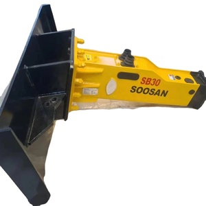 Hydraulic Breaker Sb 30 Box Type with Skid Steer <b>Plate</b> Suitable for Excavators with 2.5-4.5 Ton Suitable for bobcat Loader - Product Image 1