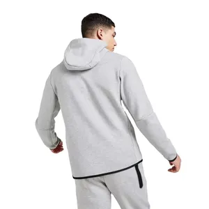 Vêtements de sport techniques sur mesure de haute qualité en gros, taille plus, ensemble de jogging pour homme, survêtement, survêtement pour homme, confortable, service OEM - Product Image 2