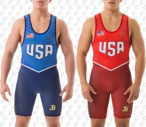 Camiseta de lucha libre para hombre Ajuste de compresión Durable y transpirable para entrenamiento y partidos - Product Image 5