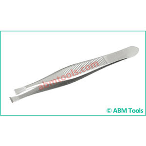 แหนบสแตนเลสสำหรับเครื่องสำอางประเภทที่2ที่มีด้ามจับและพื้นผิวปลายฟันแบบ DIY เกรดอุตสาหกรรมออกแบบได้ตามต้องการ - Product Image 2