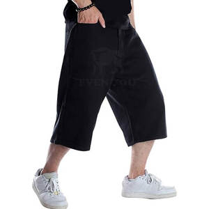 Pantalones Cortos Vaqueros de Primera Calidad, Estilo Nuevo, Hechos a Medida, 100% Algodón, Casuales, de Tiro Medio, Impermeables, Ecológicos, de Color Sólido, Hechos en Pakistán para Hombre - Product Image 2