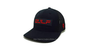 Casquettes de camionneur personnalisées avec écusson en caoutchouc et logo casquette de baseball en maille de forme personnalisée vente en gros de chapeaux de haute qualité usine - Product Image 2